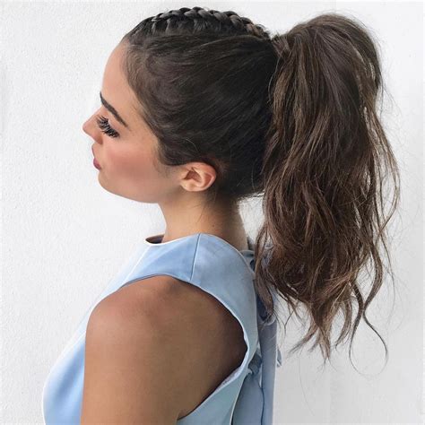 Do not use this tag with side ponytail or with single braid. 27 Ponytail Hairstyles for 2018: Best Ponytail Styles ...