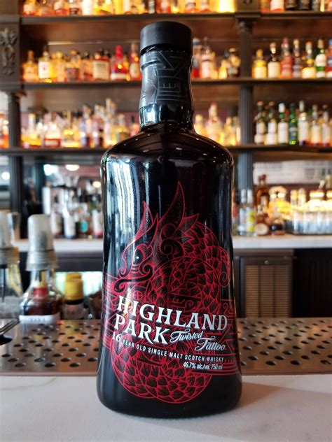 Highland Park Twisted Tattoo 16 Year Scotch And Sheen