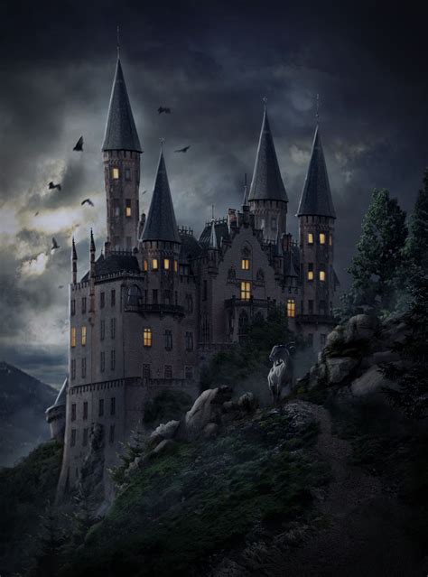 Mystery Castle By Celia Coca Gothic Castle Dark Castle Castle Art