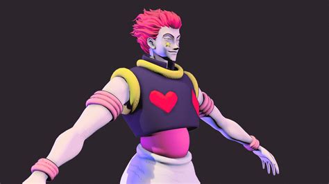 Hisoka Hxh Download Free 3d Model By Criticalmammal F85b350 Sketchfab