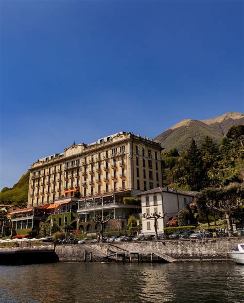 Grand Hotel Tremezzo On Lake Como In Italy Editorial Stock Image