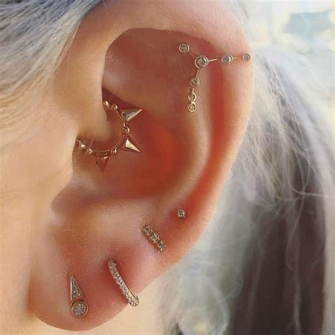 Ear Piercings A Guide To Every Different Type Of Piercing Elle Australia