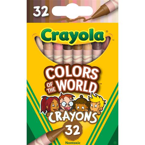 Crayola Crayons Colors Of The World 24 Count Multicultural Crayons