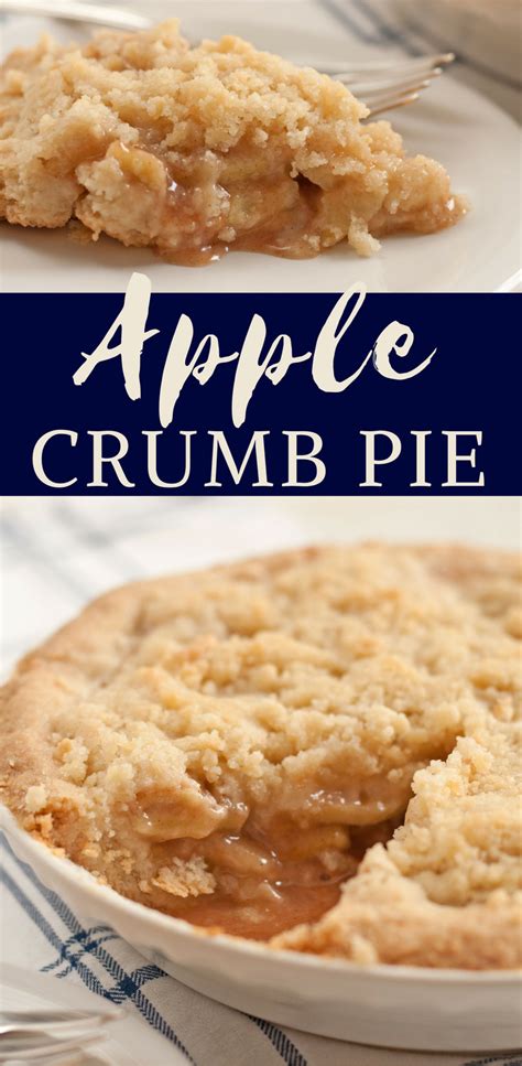 This recipe includes the bottom pie crust only which means you don't have to fiddle with the finicky top crust if you don't want to. Apple crumb pie | Recipe | Apple recipes easy, Crumb top ...