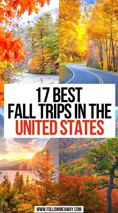 17 Best Fall Trips In The United States Fall Foliage Road Trips Fall
