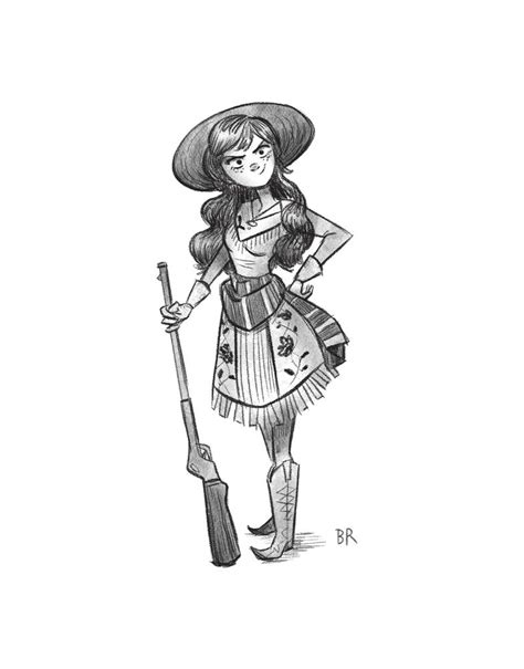 A Cowgirl That I Did As A Demo For The Character Flimflammery Cowgirl Art Character