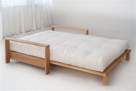 Each package includes frame, a premium grade mattress for better comfort, free. Queen Futon Bed: Rolled Up during the Day and Put Away In ...