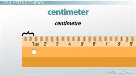 Centimetre Centimeter A Maths Dictionary For Kids Quick Reference By