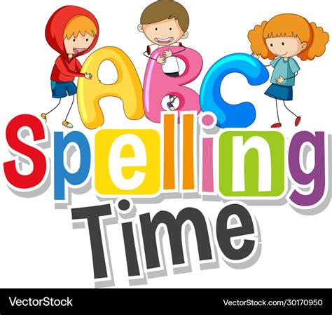 Spelling Words Clipart