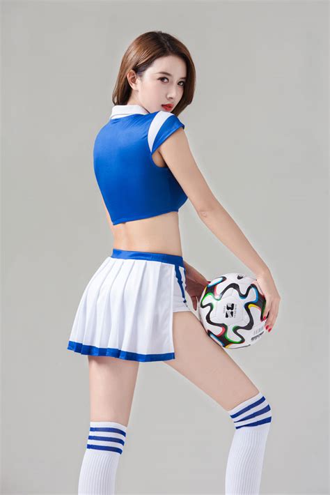 Sexy Lingerie Uniform Soccer Player Cheerleader Football Girl Party Dress Fancy Costume Yzm1200