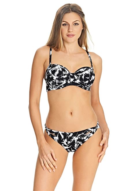 Skinny teen kaylee haze masturbating pool side. Palm Haze Monochrome SG Bandeau Paddé | Freya Swimwear