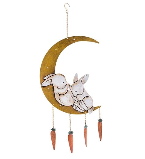 Led white wire moon decoration to display on a wall, from lisa angel home. Lighted Hanging Metal Moon with Animals Indoor/Outdoor ...