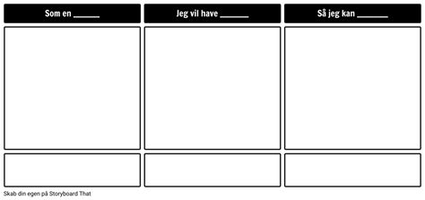 Epic User Story Template Storyboard By Da Examples