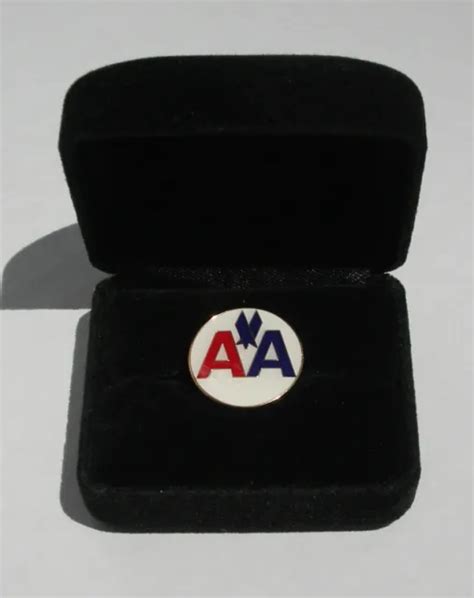 American Airlines Aa Round Replica Logo Tac Lapel Pin Classic Pilot