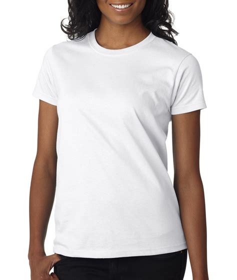 Blank Womens White T Shirt Rnk Shops