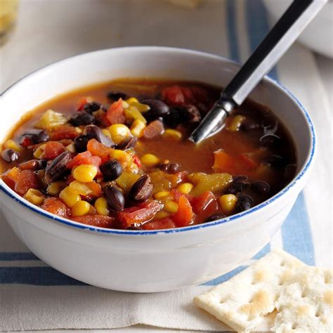 Hearty Black Bean Soup Recipe How To Make It Taste Of Home