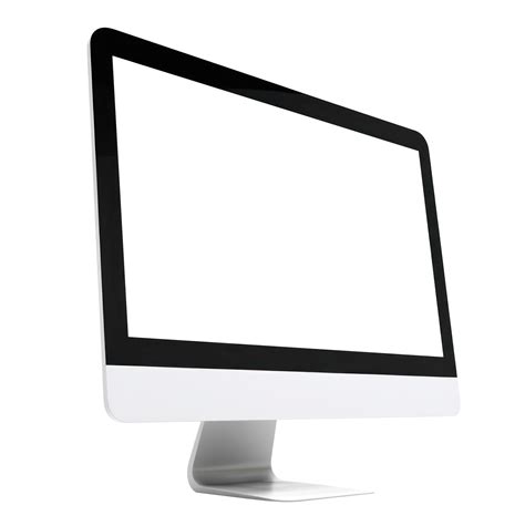 Ai Generated Sleek Modern Computer Monitor Isolated 36725002 Png