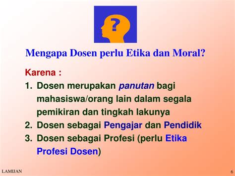 Ppt Etika Dan Moral Dalam Pembelajaran Powerpoint Presentation Free