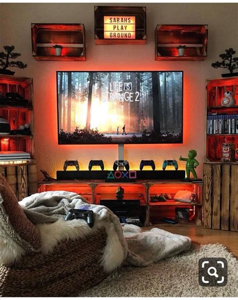 Ps4 Ps5 Gaming Mancave Sunday Video Game Room Design Video Game