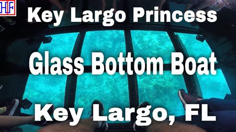 Key Largo Princess Glass Bottom Boat Florida Helpful Travel Info