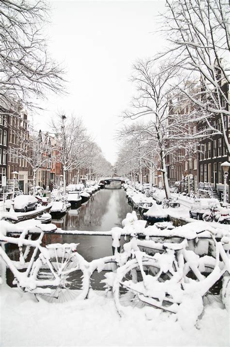 Amsterdam A Different Way Amsterdam Winter Winter Scenery Winter