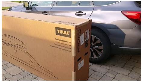 Subaru Outback with Thule Motion XT-XL - YouTube