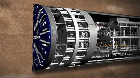 Meet Crossrails Giant Tunnelling Machines Tunnel Boring Machine