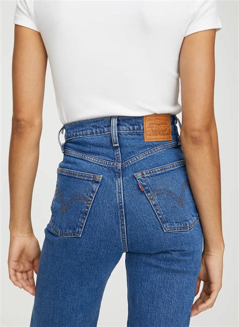 Levis Ribcage Straight Ankle Aritzia Us