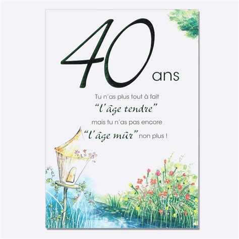 Image Anniversaire 40 Ans Femme