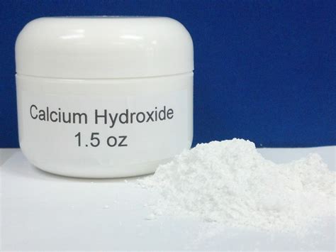 Calcium Hydroxide Liberal Dictionary