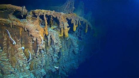 New Rms Titanic Images Show The State Of Wrecks Shocking Deterioration