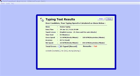 Free Typing Speed Test Typing Test Com It Helps To Test The Typing