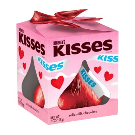 Hersheys Kisses Giant Pink Solid Milk Chocolate Candy Funhouse