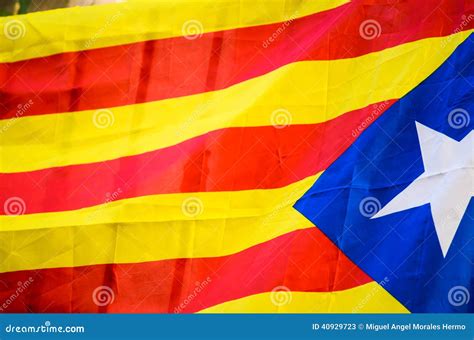 Flag Of Catalonia Stock Image Image Of Senyera Tourism 40929723