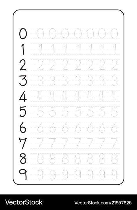 Printable Handwriting Guide Numbers Primary Free Printable Download
