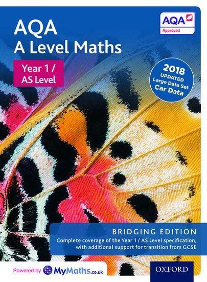 Aqa A Level Maths Bridging Edition Asyear 1 Student Book Księgarnia