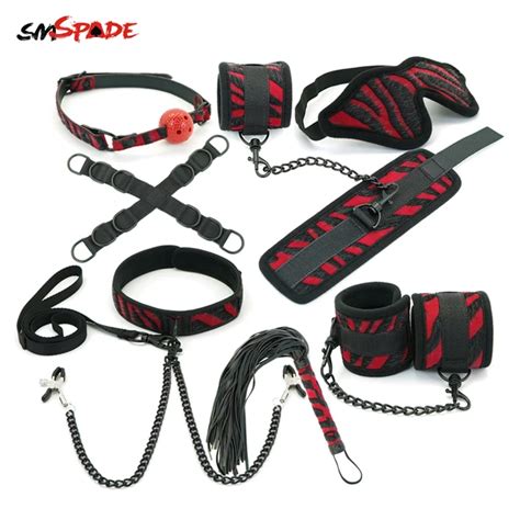 Buy Smspade Sm Bondage Adult Sex Toys For Couples Handcuffs Ankle Cuffs