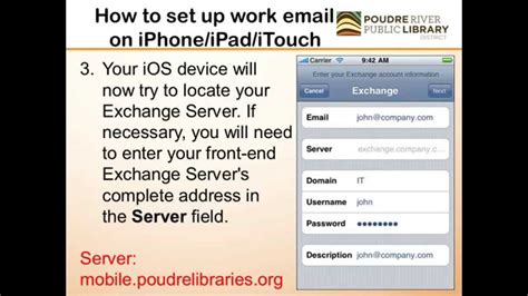 One of the big features in it lets you change your default email app from apple's mail app to another one if it supports the feature. How to set up your work email on an iPhone/iPad/iTouch ...