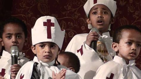Funny Moment Of Kids Mezmur In Ethiopian Orthodox Church Youtube