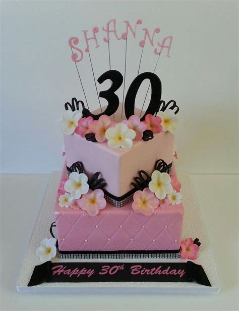 50th female birthday cake (copy), sugar velvet cake company. My 30 th birthday cake :) | 21st birthday cakes, 30 ...