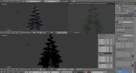 How To Create Branchestrunks In Cycles Blender Blender Stack Exchange