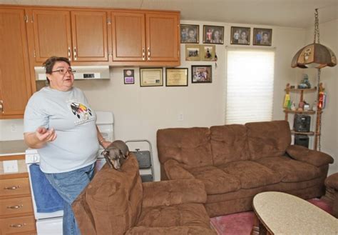 Trailers & mobile homes eggville 5,500 $. Family living cramped in FEMA trailer after fire destroyed ...