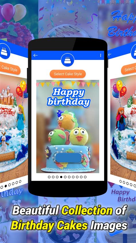 Simply choose one of our birthday greeting card design templates, then customize your design template with your choice of shape, edge finish and color palette. Name on Birthday Cake