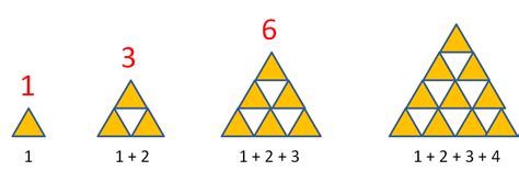 Triangle Numbers Follow The Sequence Worksheet Edplace