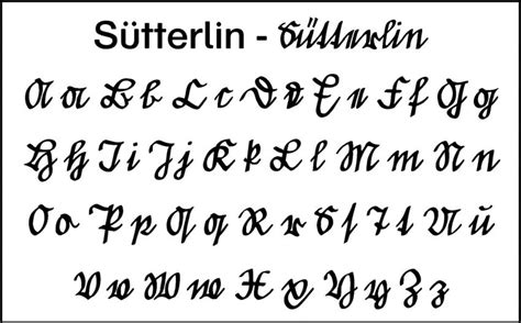 Sütterlin Calligraphy Letters Alphabet Calligraphy Doodles Cursive