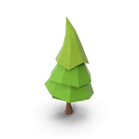 Low Poly Pine Tree Png Images And Psds For Download Pixelsquid S106983136