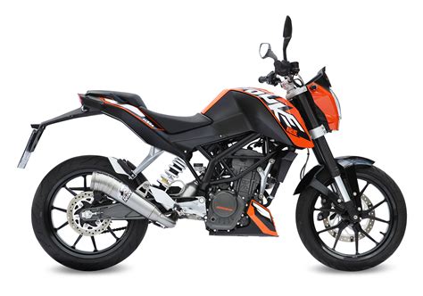 In particular for young and the 125 duke also offers maximum riding fun, thanks to thoroughbred motorcycle technology. New: MIVV exhausts for KTM Duke 125 and 200 | Visordown