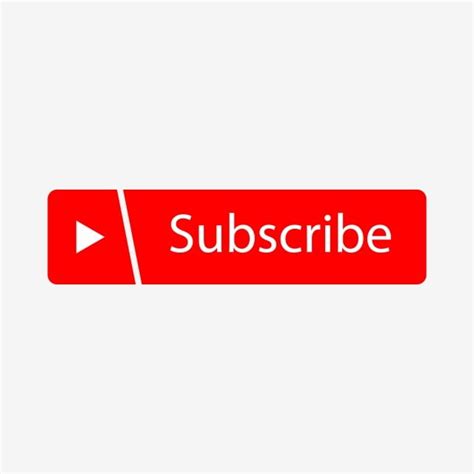 Youtube Subscribe Button Vector Art Png Youtube Red Subscribe Button