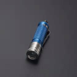 Ultratac K18 Keychain Flashlight Blue Aaa Alkaline Battery