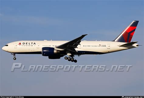 N704dk Delta Air Lines Boeing 777 232lr Photo By Yimo Zhang Id